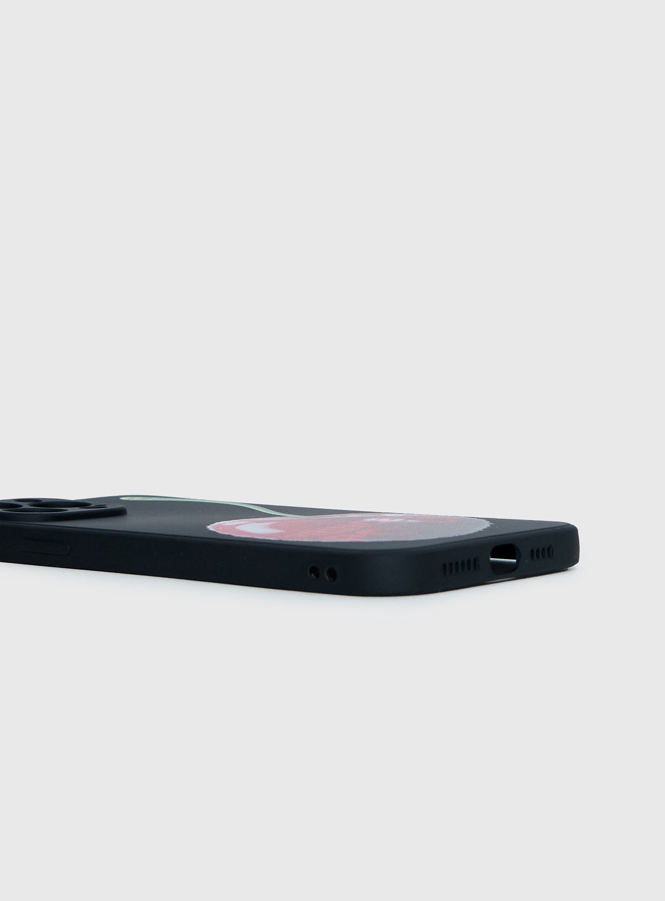 Earnestly iphone Case Black / Cherry