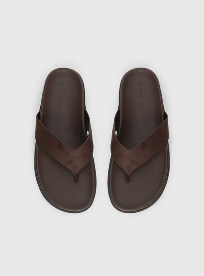 Billini Aila Sandals Dark Cacao Suede